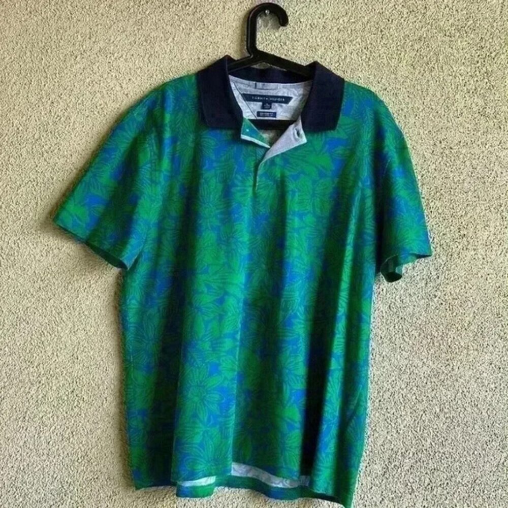 TOMMY HILFIGERPolo Shirt With Floral Pattern Regular Fit